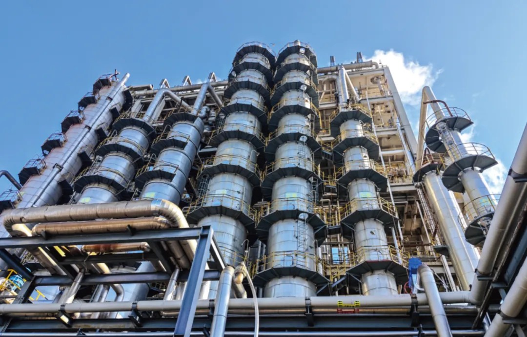 6塔反應精餾合成碳酸二甲酯